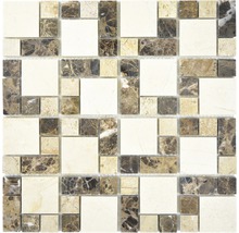 Mosaikplatta med marmorlook