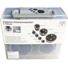 Diamant hålborrset M14 7-delad för vinkelslip