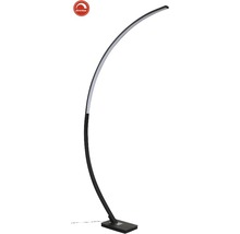 Böjd golvlampa med dimmerfunktion