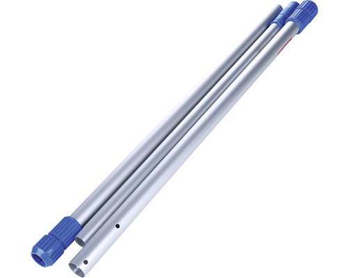 Teleskopstång av aluminium med plastfäste