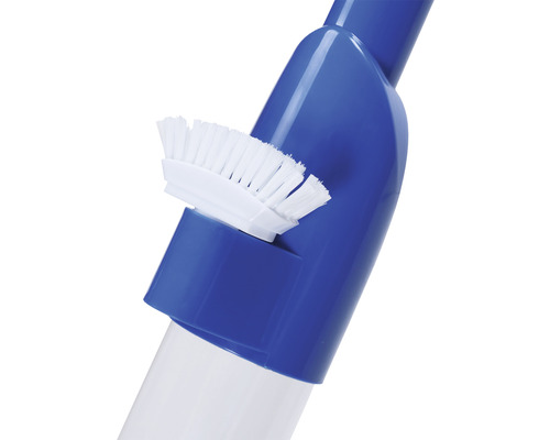 Detaljvy av en rengöringsborste med borst