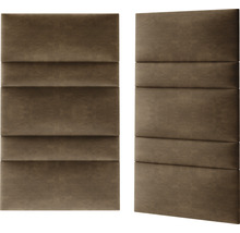 Textilpanel Preston brun 30x90cm-thumb-3