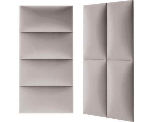 Två ljudisolerande paneler för väggmontering