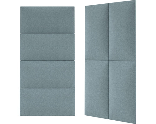 Två ljudisolerande paneler för väggmontering