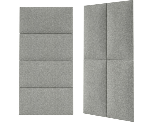 Grå akustikpaneler för ljudabsorption