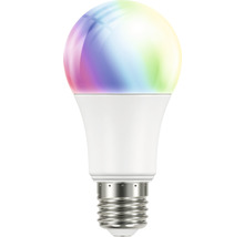 LED-lampa med färgat ljus