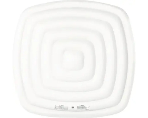 Fyrkantigt uppblåsbart säte