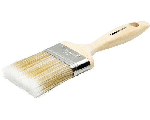 Anza Elite PRO platt pensel med trähandtag