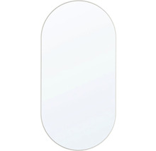 Spegel CORDIA Oval line vit 50x100 cm-thumb-0