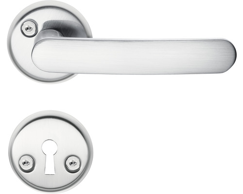 Innerdörrhandtag BESLAG BODEN B727 borstad nickel Dörrhandtagsset av metall