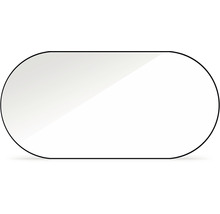 Spegel CORDIA Oval line svart 50x100 cm-thumb-4