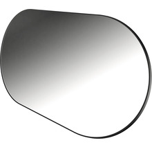 Spegel CORDIA Oval line svart 50x100 cm-thumb-1