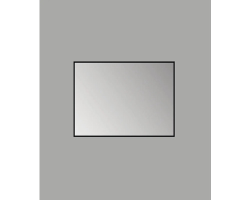 Rektangulär spegel med smal ram