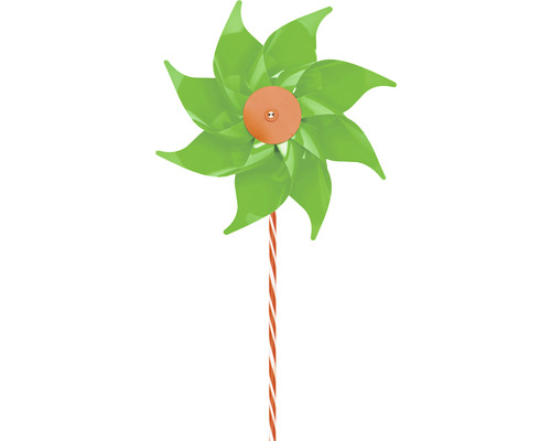 Vindsnurra med åtta blad och en randig pinne