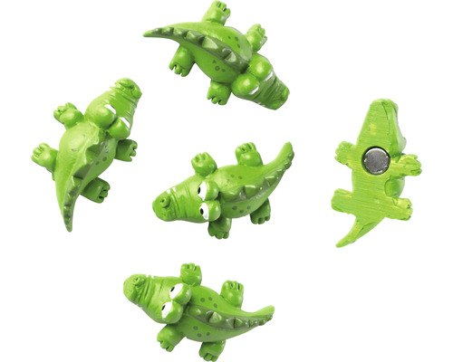 Magneter Krokodil 5-pack
