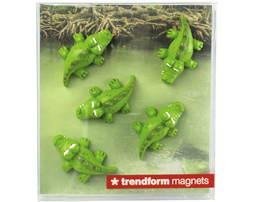 Trendform magneter med krokodilmotiv