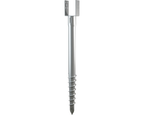 Markskruv STAVREX fast med 4" balksko 900mm Ø65mm Metalljordankare med skruvspets och hållare