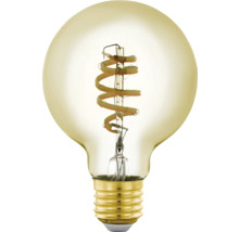 Dekorativ glödlampa med spiralformad glödtråd