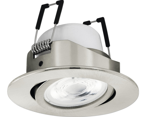 Infälld takspotlight av metall