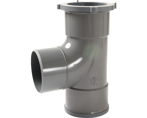 Avloppsrör med tre anslutningar