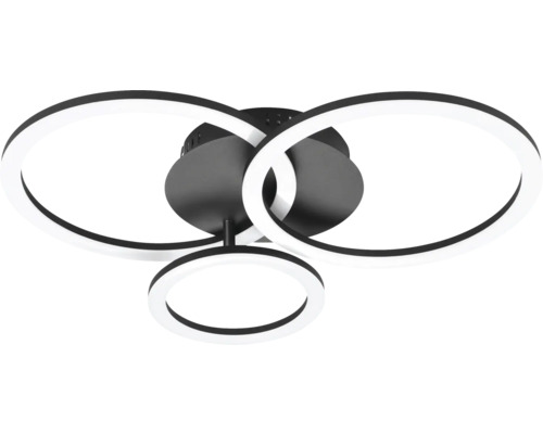 Taklampa med tre runda LED-element