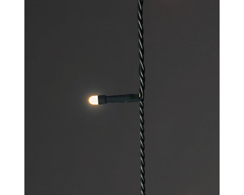 Ljusslinga med en varmt lysande LED