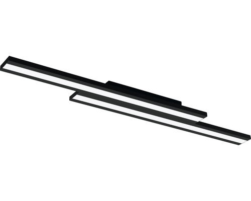Svart LED taklampa
