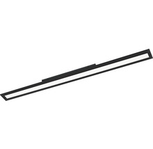 Svart LED-skensarmatur