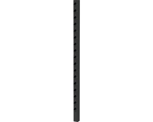 Staketstolpe JABO Öckerö 1770mm svart 70x70mm mellan