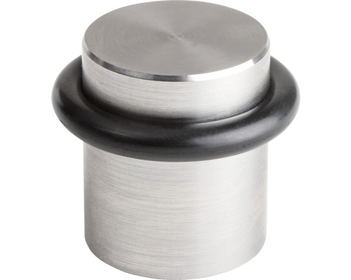 Dörrstopp i metall med gummiring