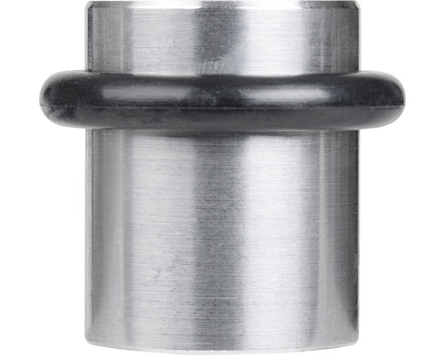 Dörrstopp i metall med gummiring