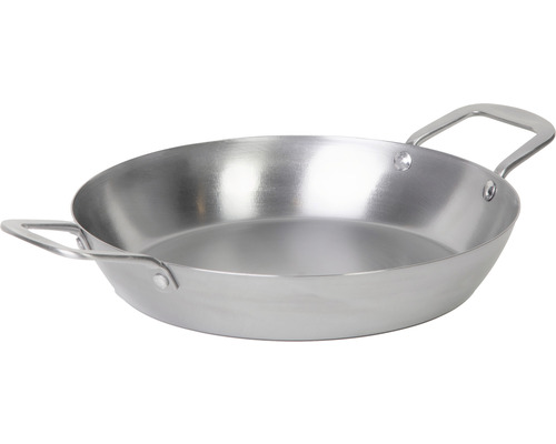 Stekpanna i aluminium med två handtag