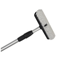 Fönsterborste med teleskopskaft för fönsterrengöring