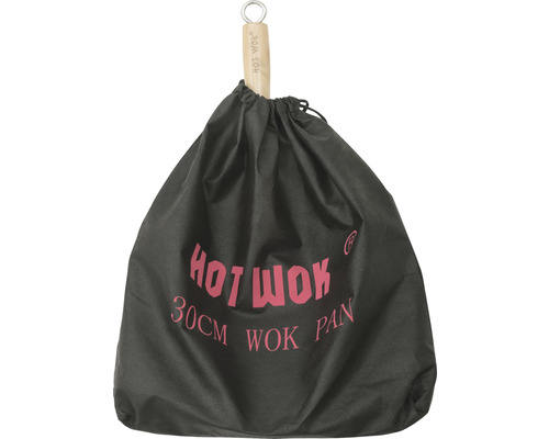 Hot Wok 30 centimeter wokpanna i en förvaringsväska