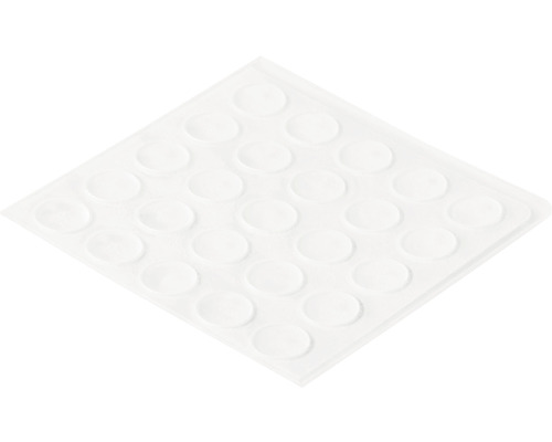 Ark med transparenta möbelbuffertar