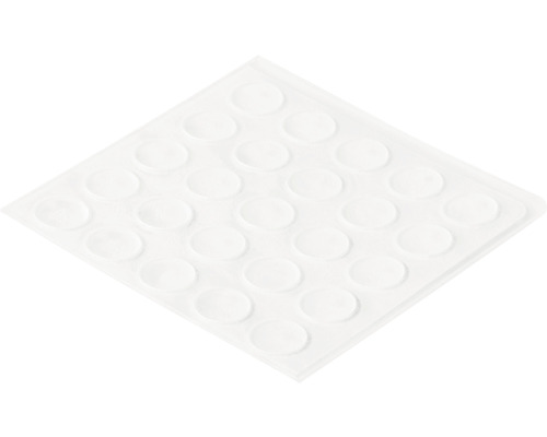 Självhäftande buffertar i en förpackning