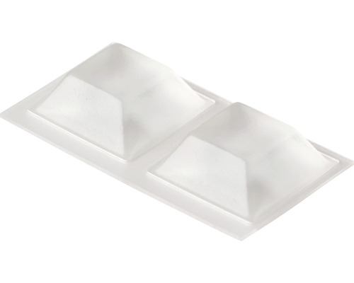 Två plastskydd för skruvhål