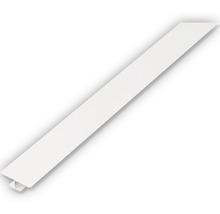 H-profil KAISERTHAL PVC vit 25x4x12 mm 1 m-thumb-0
