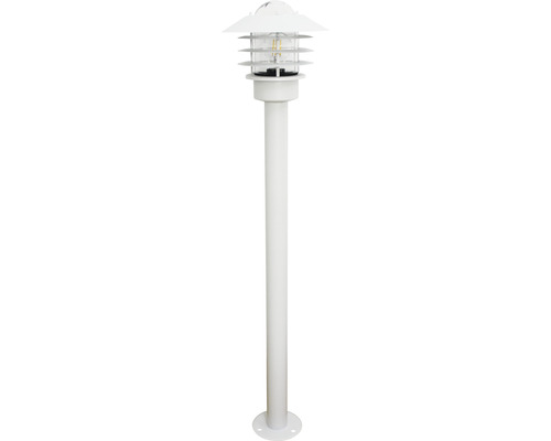 Vit trädgårdslampa för utomhusbruk