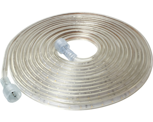 LED ljusslang rullad med kontakt