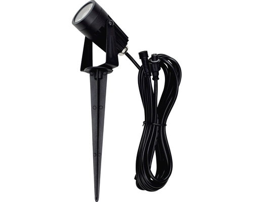Trädgårdsbelysning med jordspett och kabel