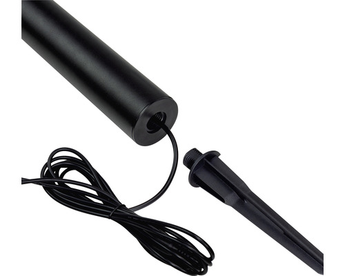 Trädgårdsstrålkastare med markspett och kabel