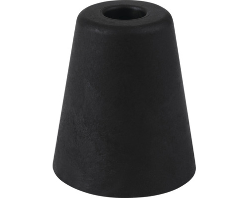 Konformad gummipropp med hål