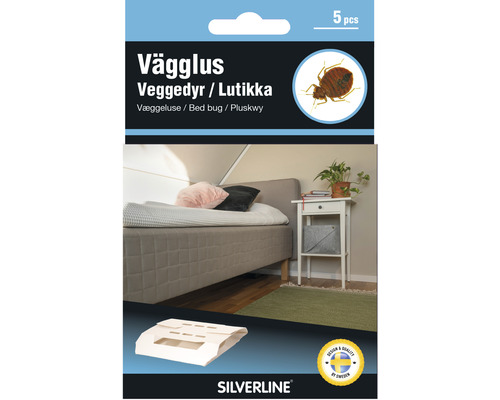 Silverline Vägglusfälla, 5-pack