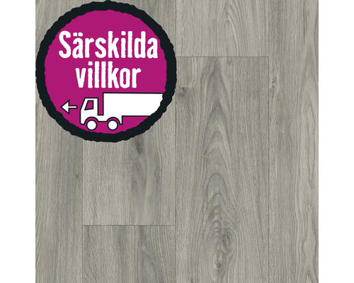 Dekorativa paneler med träutseende och speciell etikett för leverans