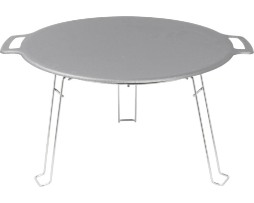 Eldstad med ben för utomhusbruk