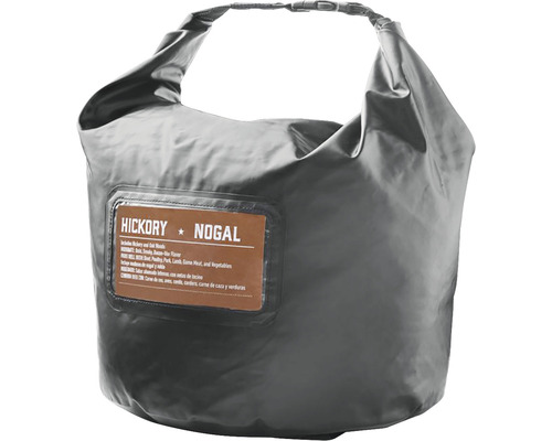 Grå shoppingväska med etikett