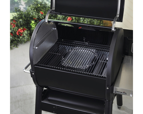 Öppen grill med grillgaller