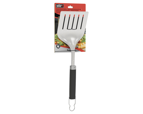 Weber grillspatel med bred grillyta och svart handtag
