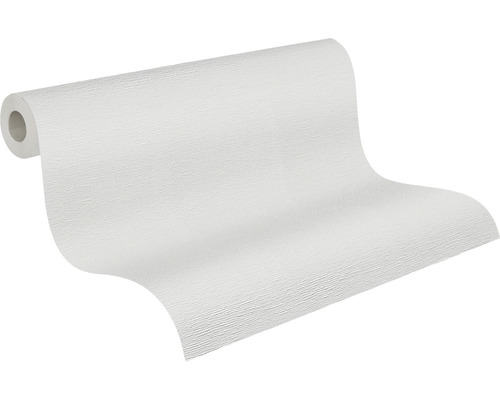 Rulle vit tapet med struktur